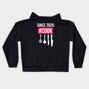 Cook since 2020 Covid 19 Cooking hobby special design Kids Hoodie